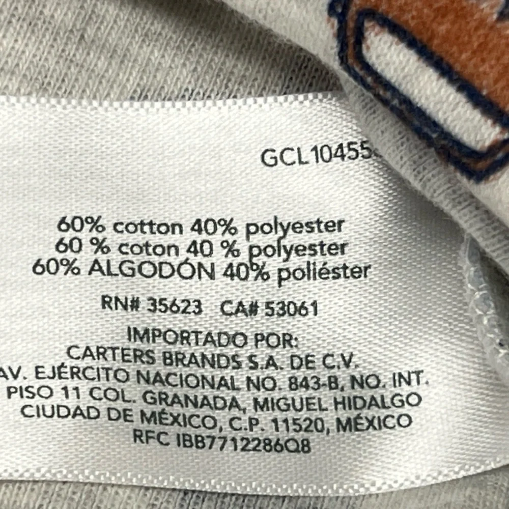 Carter's Baby Boy 4 Piece Hoodie Set Blue Vehicles